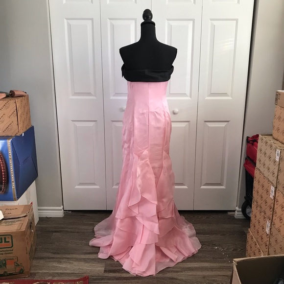 Ralph Lauren Gown 12 (Fit Sz 10) Purple Label - Runway 100% Silk - Picture 3 of 16